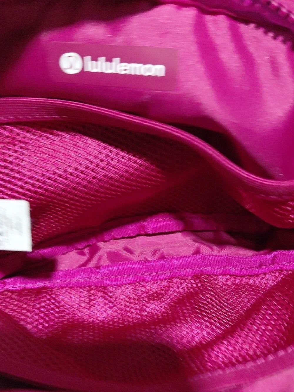 lululemon Magenta Travel Organizer Pouch